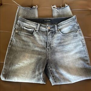 Lucky Brand Gray Bridgette High Rise Skinny